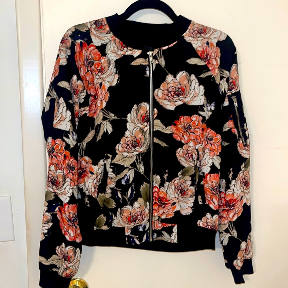 Philosophy Floral Bomber Jacket